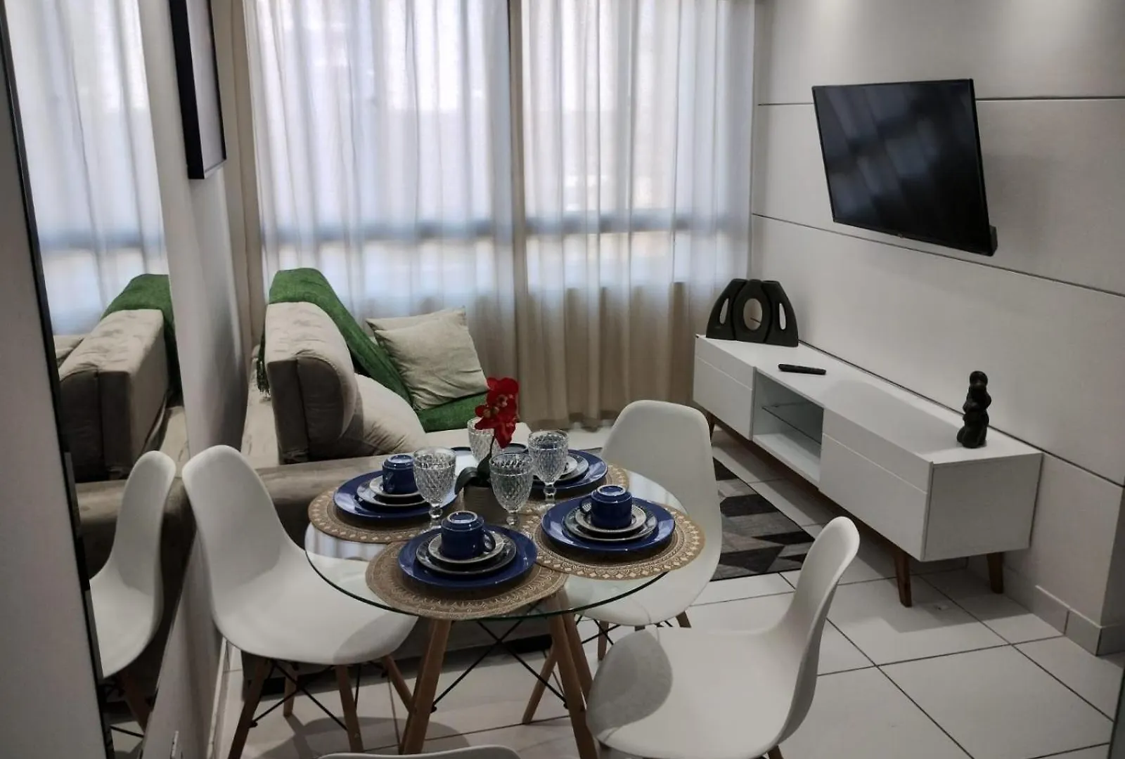 Flat Porto Brasilis- Bairro Boa Viagem-Recife Lejlighed Brasilien